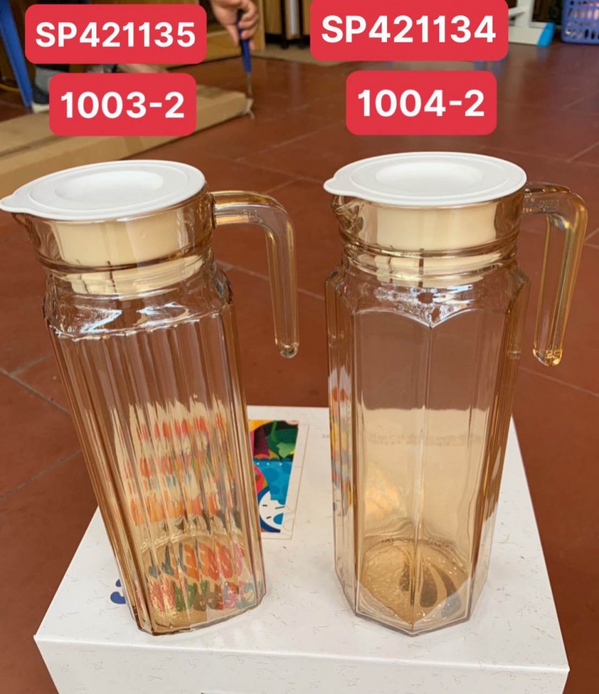Bình nước sọc vàng 1,2L (2 mẫu)