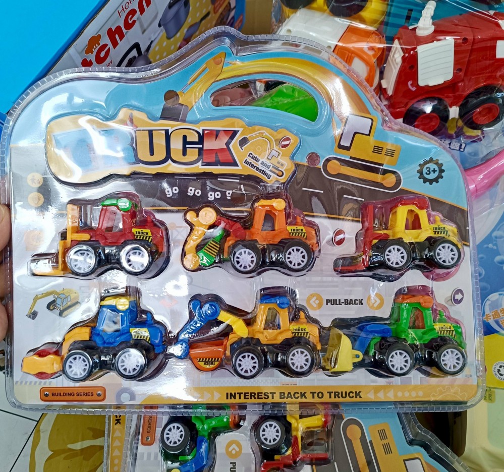 Vỉ 6 xe công trình