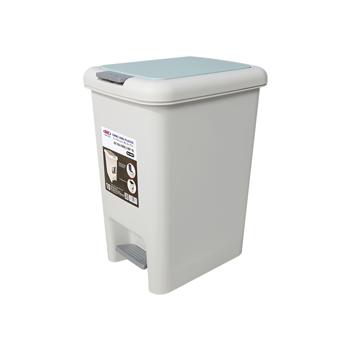 Thùng rác vuông 2 nắp 10L Song Long