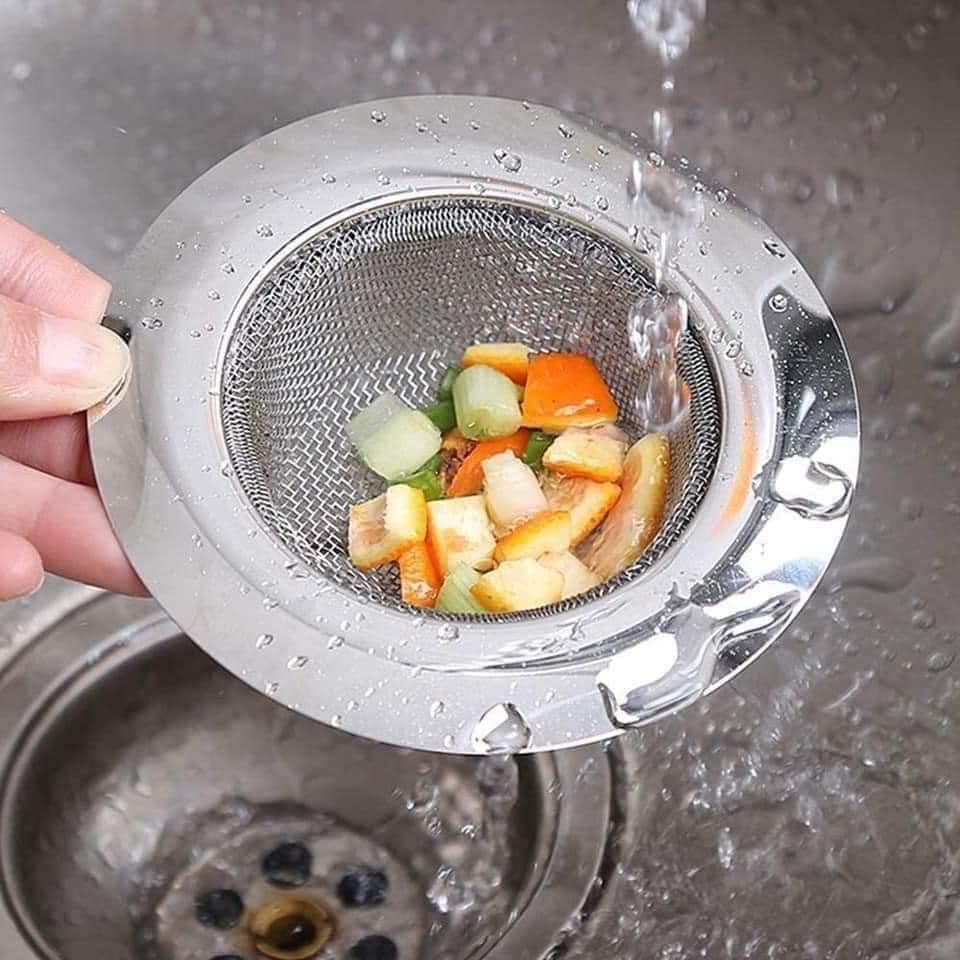 Lưới lọc rác bồn rửa - to