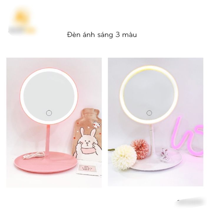 Gương led để bàn