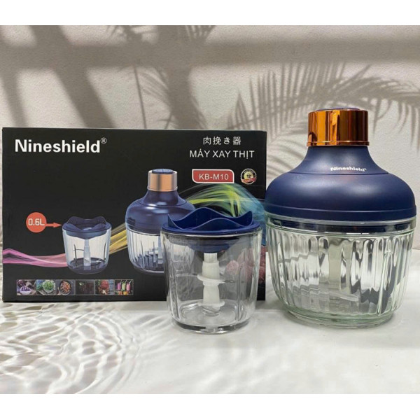 Máy xay thịt 2 cối Nineshield KB-M10