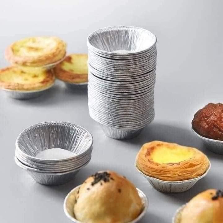 Set 100 khay bạc nướng bánh, đồ ăn