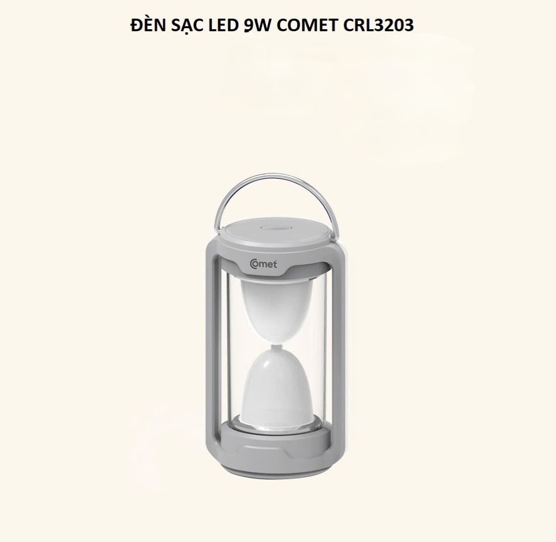 Đèn tích điện led 9w Comet CRL3203