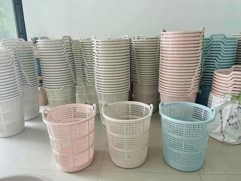 Sọt nhựa đựng đồ cỡ nhỡ Việt Nhật (34x35cm)