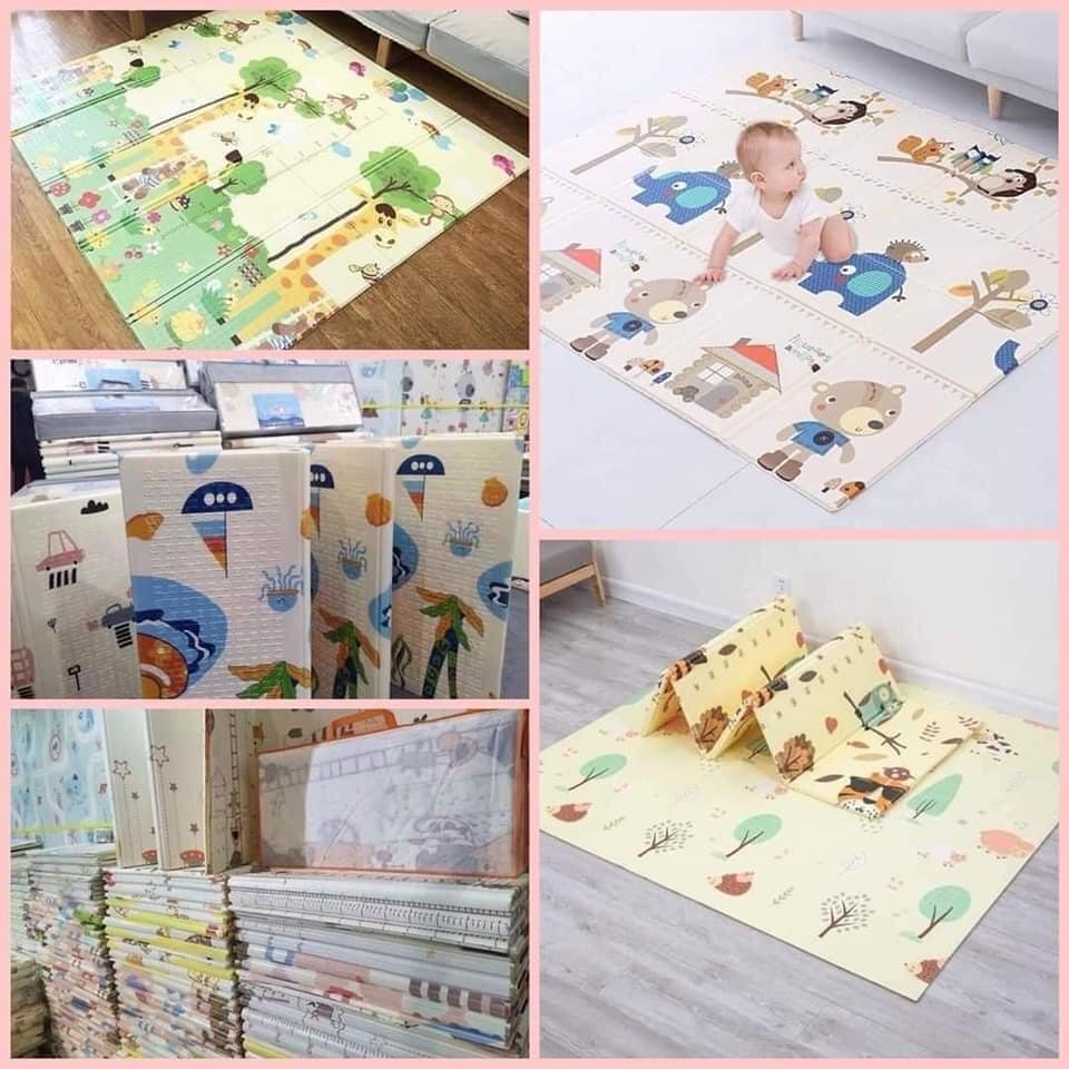 Thảm xốp gập XPE 1,8x2m 2 mặt 6mm