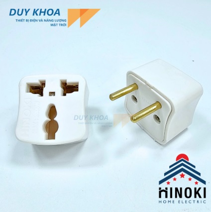 Phích cắm chuyển 3 thành 2 Hinoki