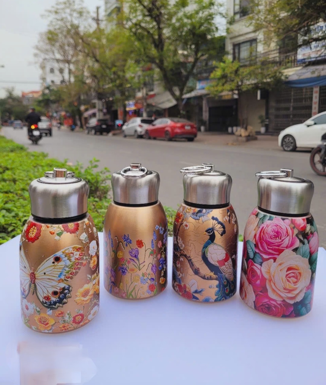 Bình giữ nhiệt lựu đạn 3D