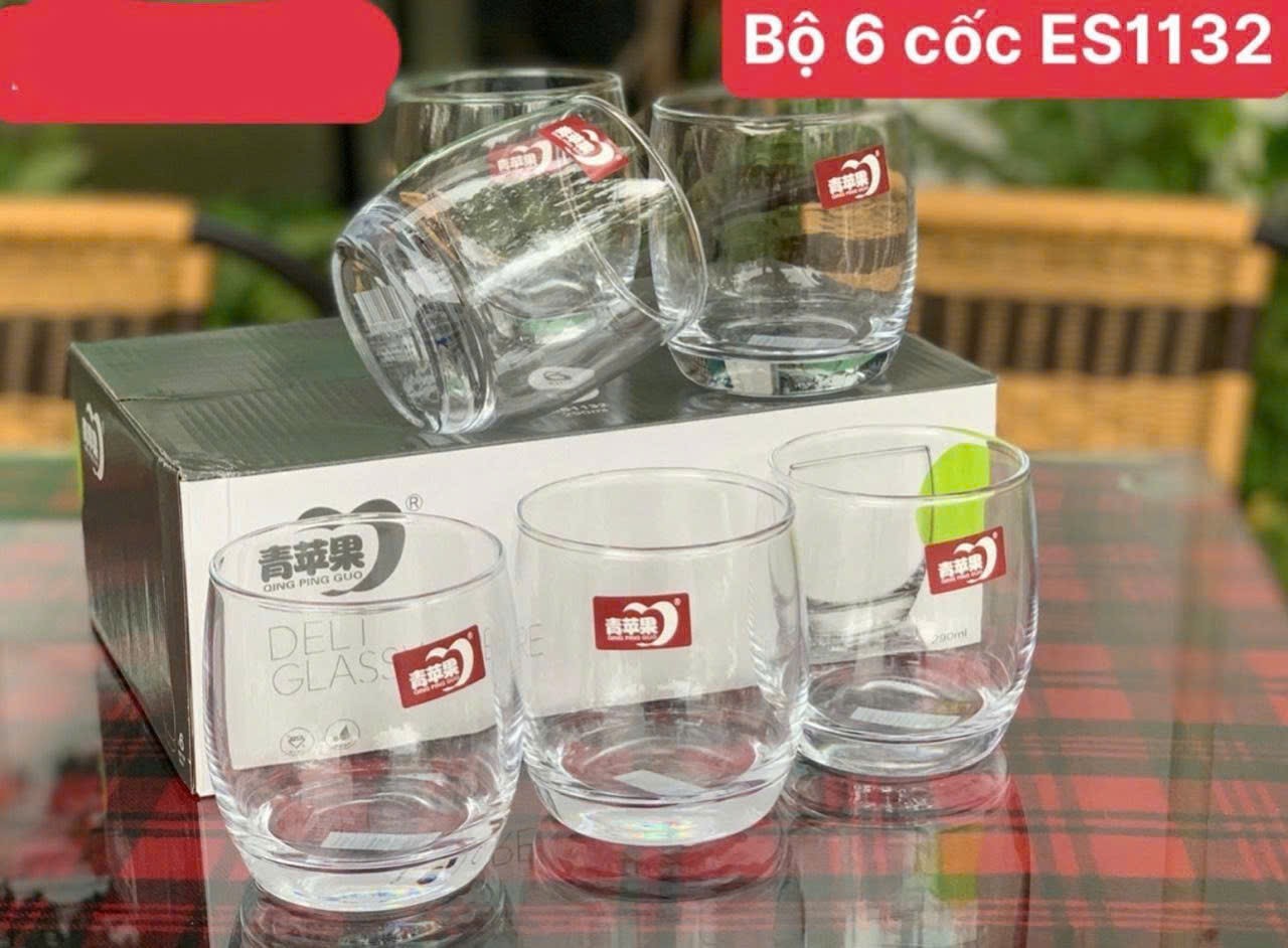 Bộ 6 cốc trắng ES1132