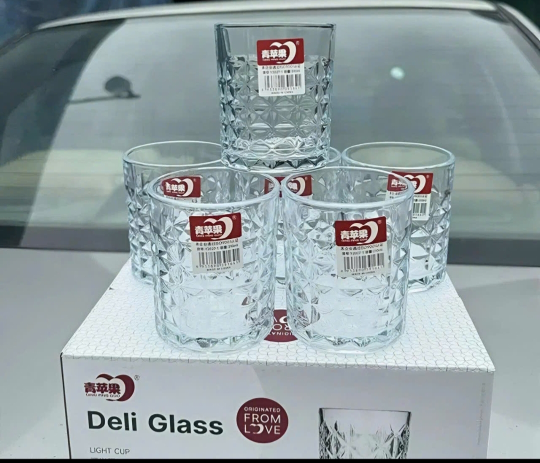 Bộ 6 cốc trắng Y2007-1
