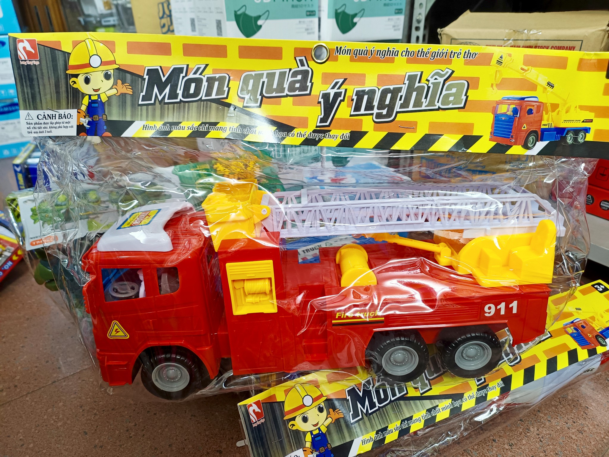 Xe cứu hỏa 911 to