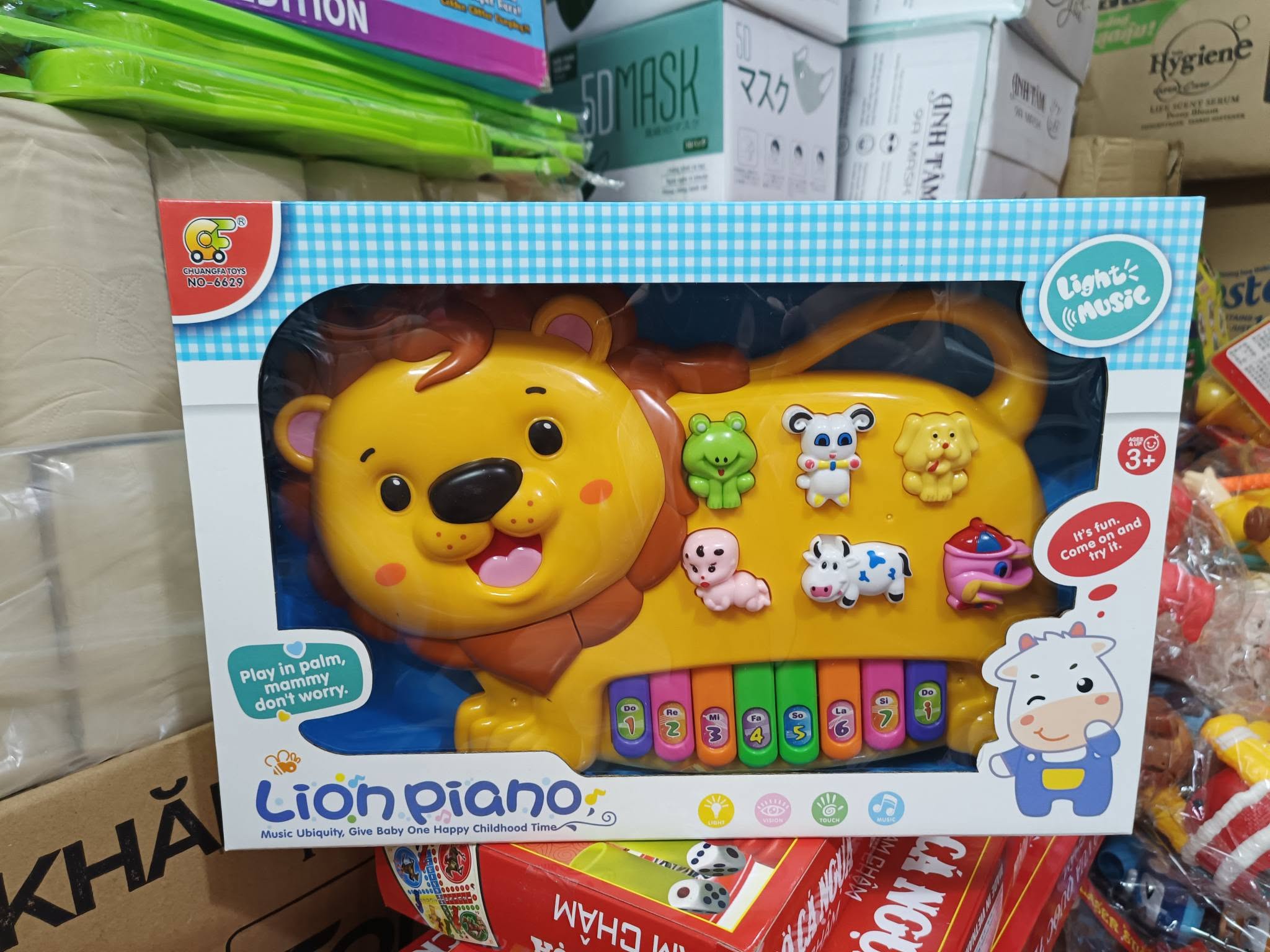 Đàn hổ ngộ nghĩnh (chạy pin)