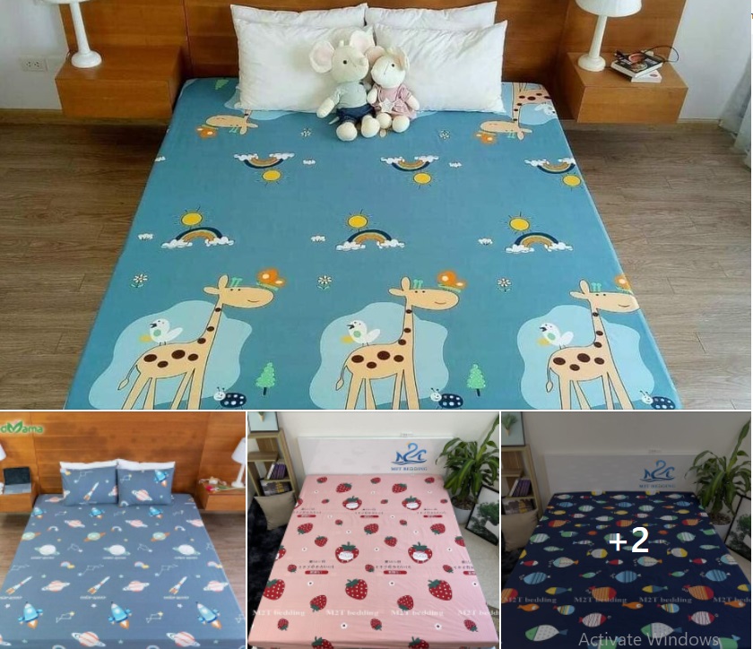 Ga chống thấm cotton 2x2m2