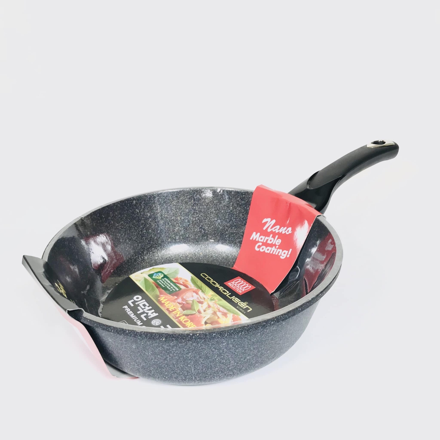 Chảo đá sâu CookQueen Hàn Quốc 22-24-26-28cm