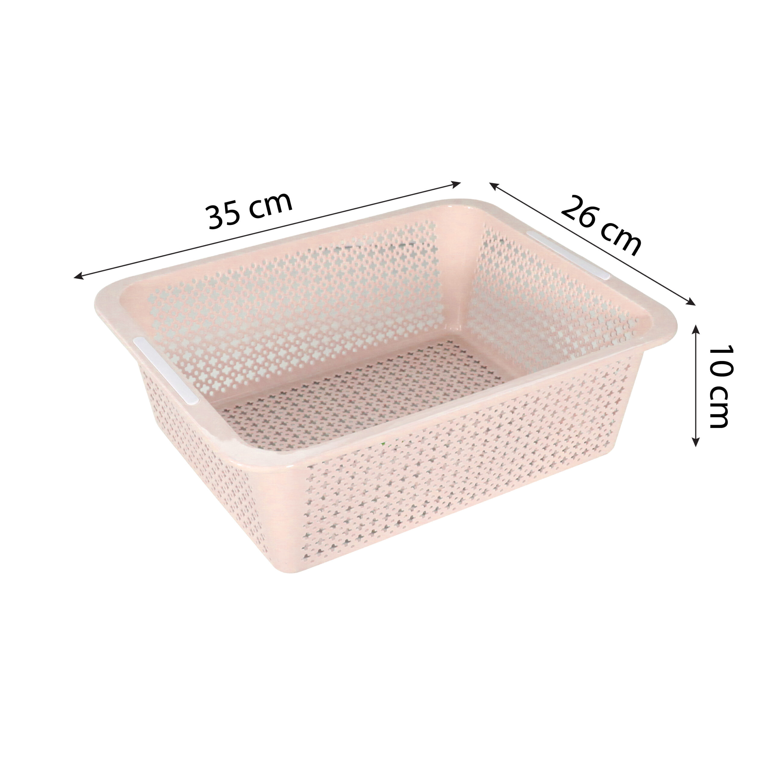 Rổ chữ nhật cao 4325 (	35 x 26 x 10cm)