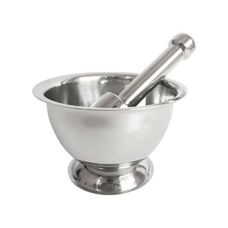 Bộ chày cối inox INDO số 4 (18cm)