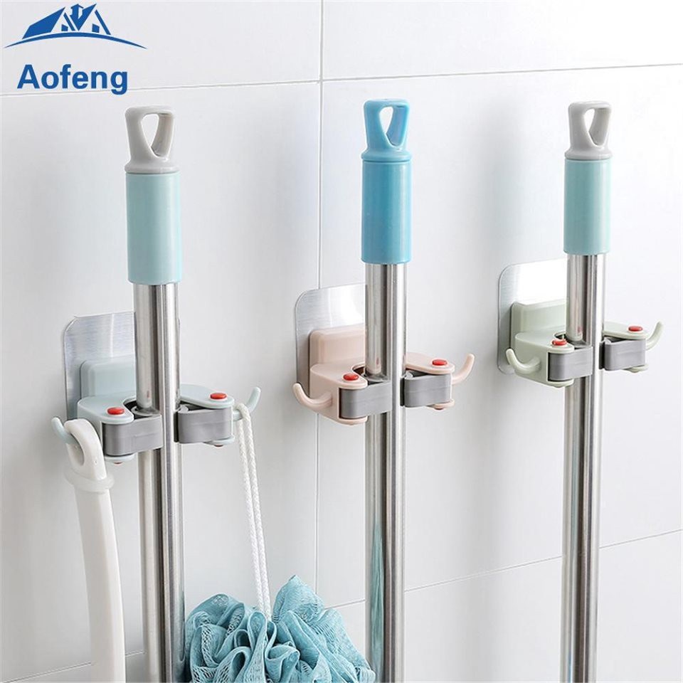 Móc dính treo chổi, đồ dùng CỠ TO