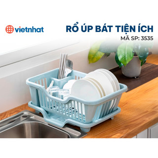Úp bát nhựa có hứng nước Việt Nhật