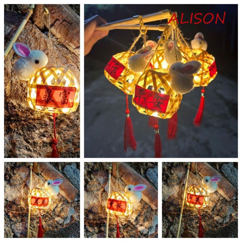 Đèn lồng thỏ phát sáng