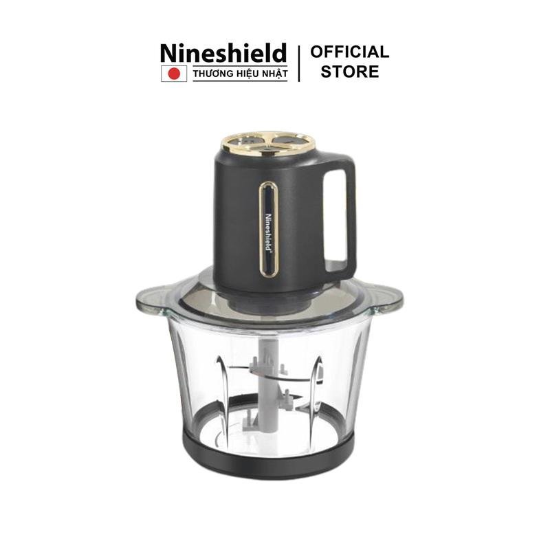 Máy xay thịt Nineshield cối thủy tinh KBM-6