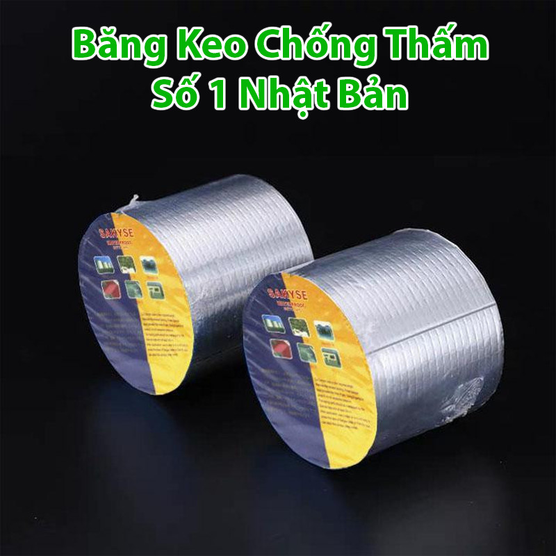 Cuộn băng dính chống thấm Nhật bản 10cm