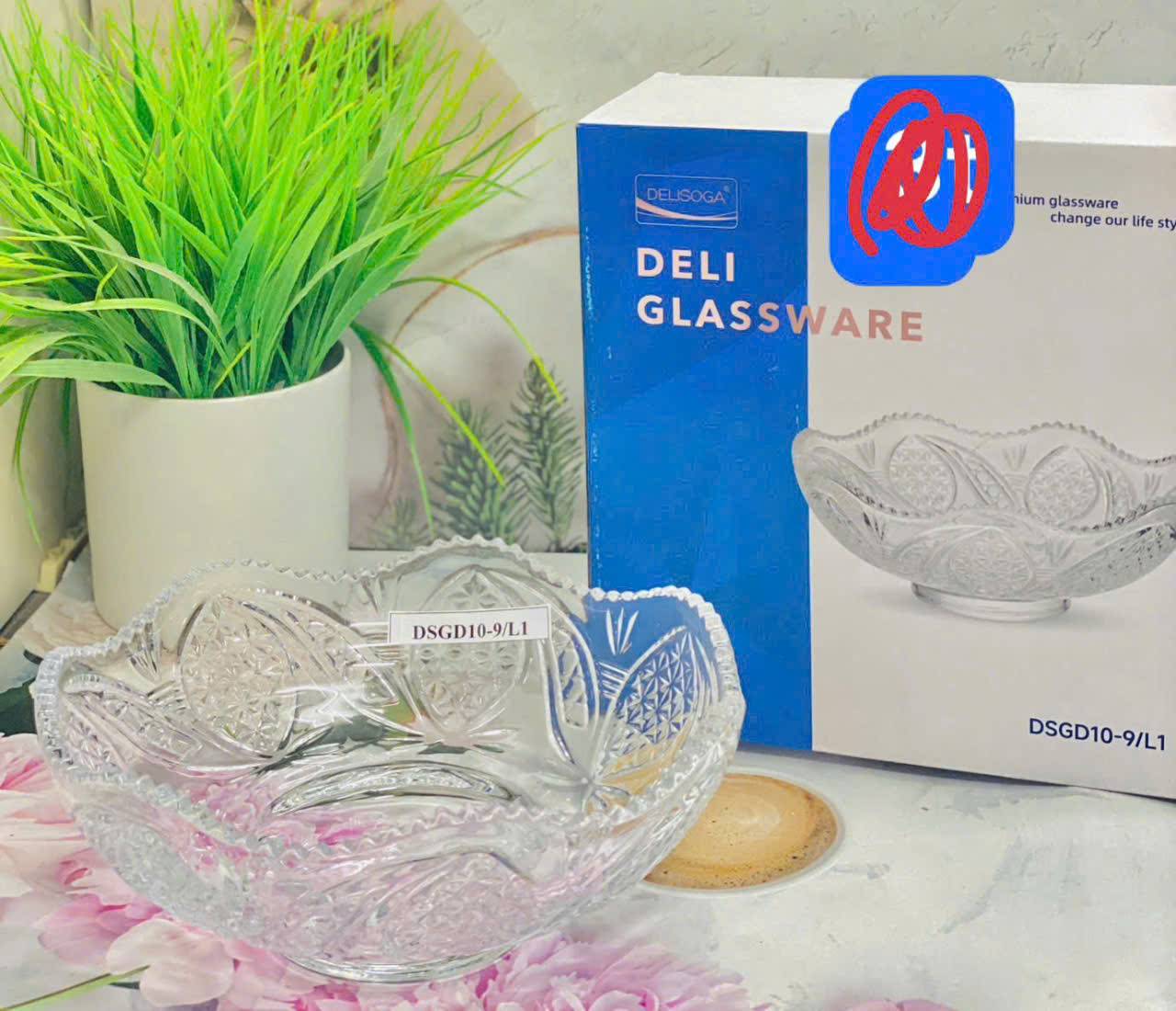 Âu thủy tinh trắng