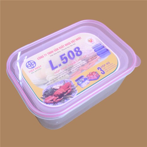 Bộ 3 hộp đựng thực phẩm Việt Nhật (508)