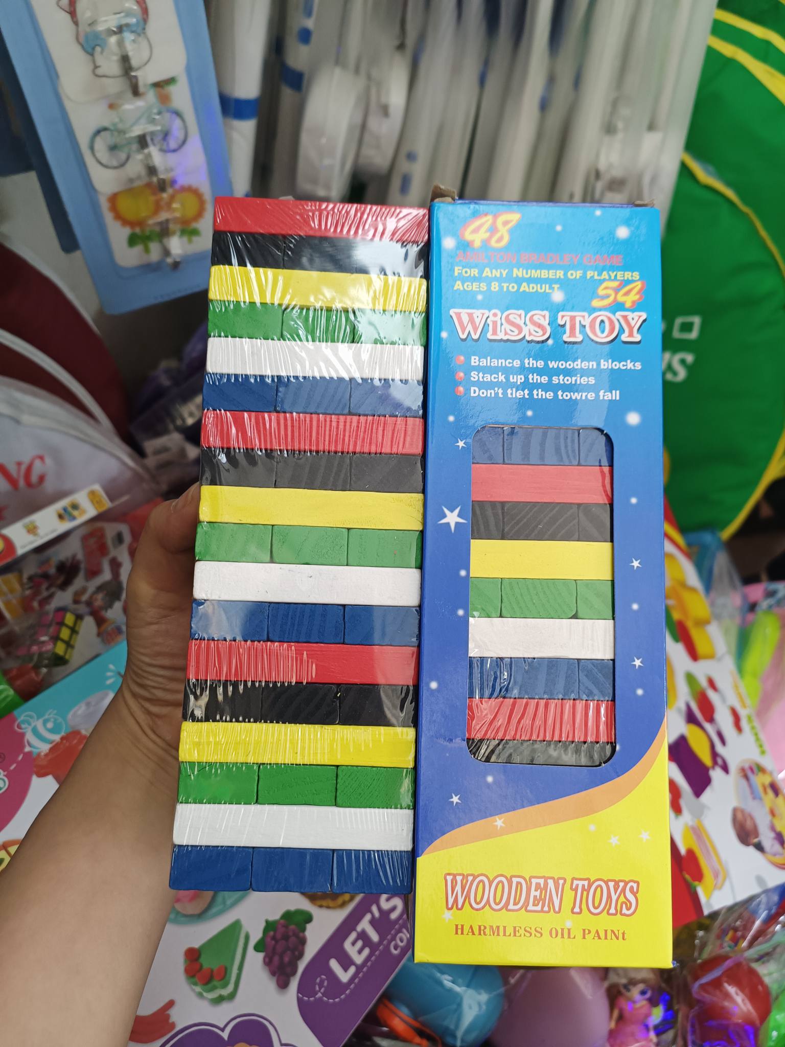 Rút gỗ màu 48 thanh