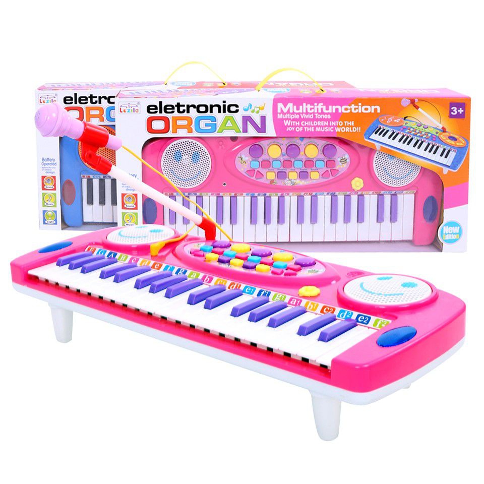 Đàn organ kèm micro cho bé (2 màu)